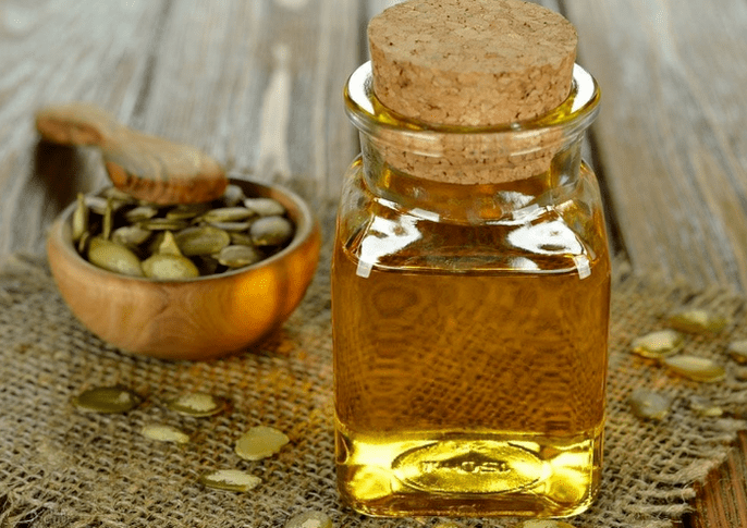 Sementes de cabaza e mel para a prostatite